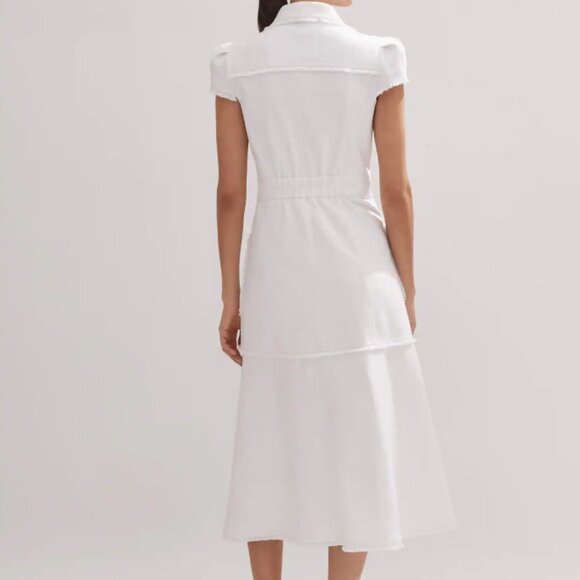 ME+EM Fringed Midi Dress - Picture 2 of 11